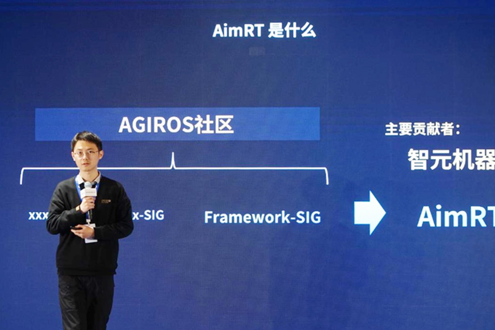 AGIROS第一届生态大会 | k1集团(体育股份有限公司)-十年品牌 值得信赖
机器人中间件AimRT开源，创新驱动新生态